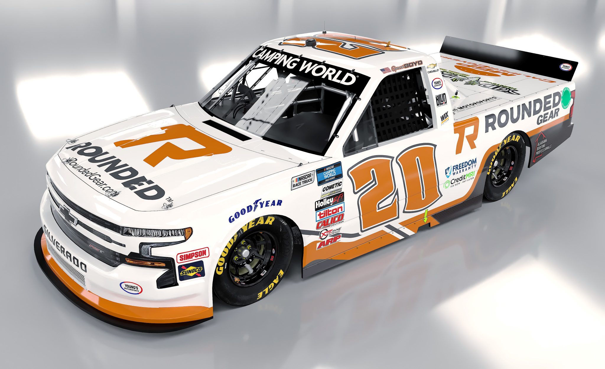 Rounded by Concealment Express Sponsoring Spencer Boyd at Talladega -  Jayski's NASCAR Silly Season Site