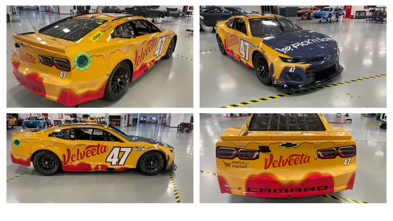 Velveeta Back with Ricky Stenhouse Jr. at Road America - Jayski's