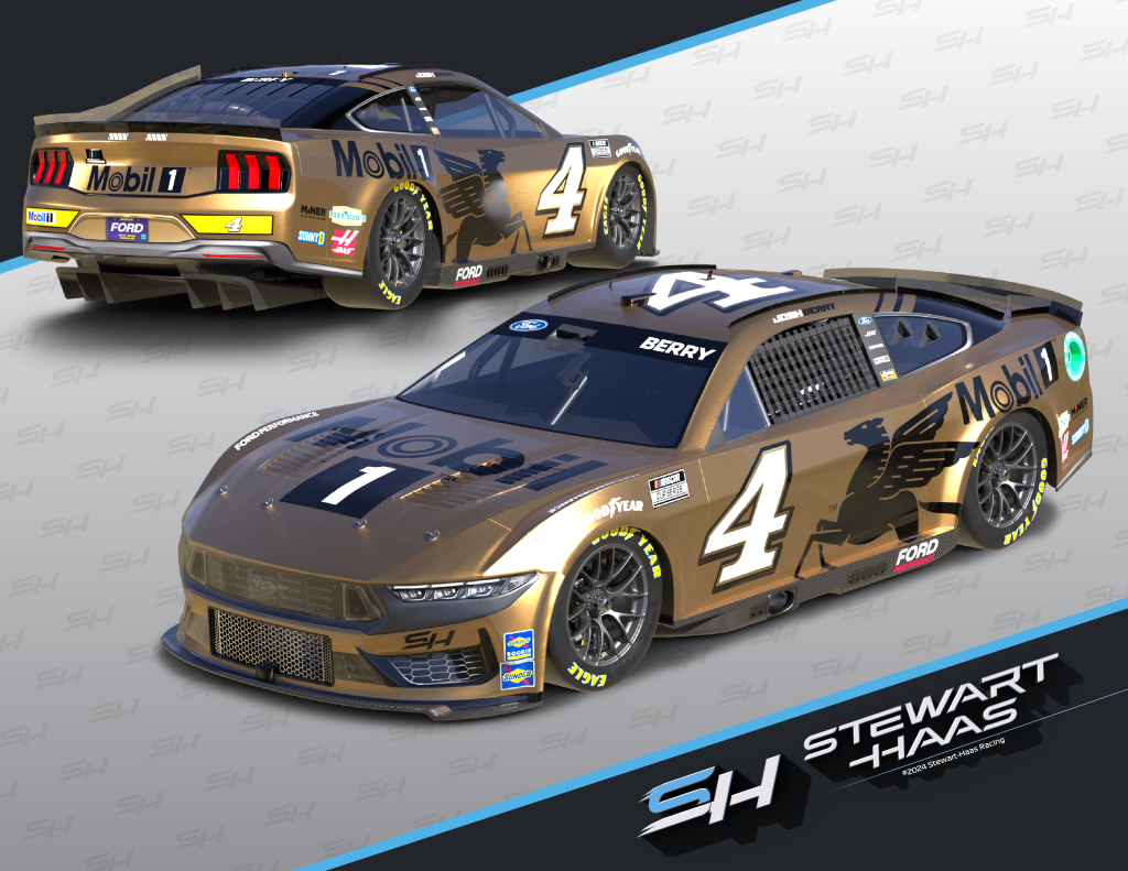 Special Mobil 1 scheme for Josh Berry at Martinsville - Jayski's