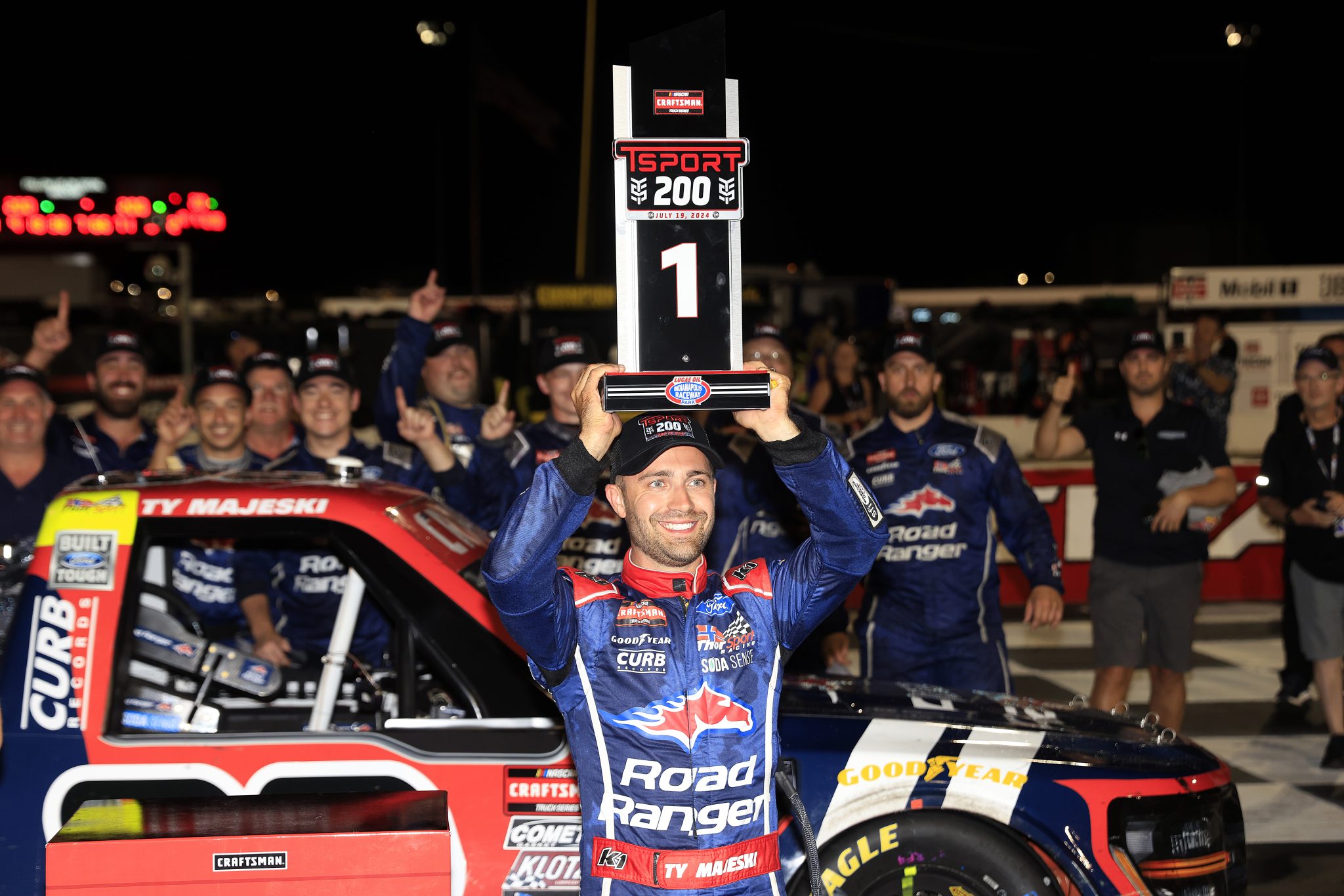 Ty Majeski mounts successful defense of victory at Indianapolis