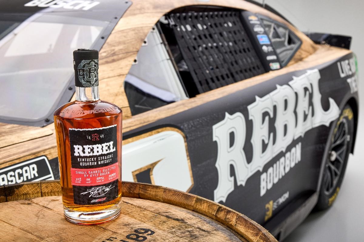 Rebel Bourbon rolls out Kyle Busch 108 single barrel bourbon