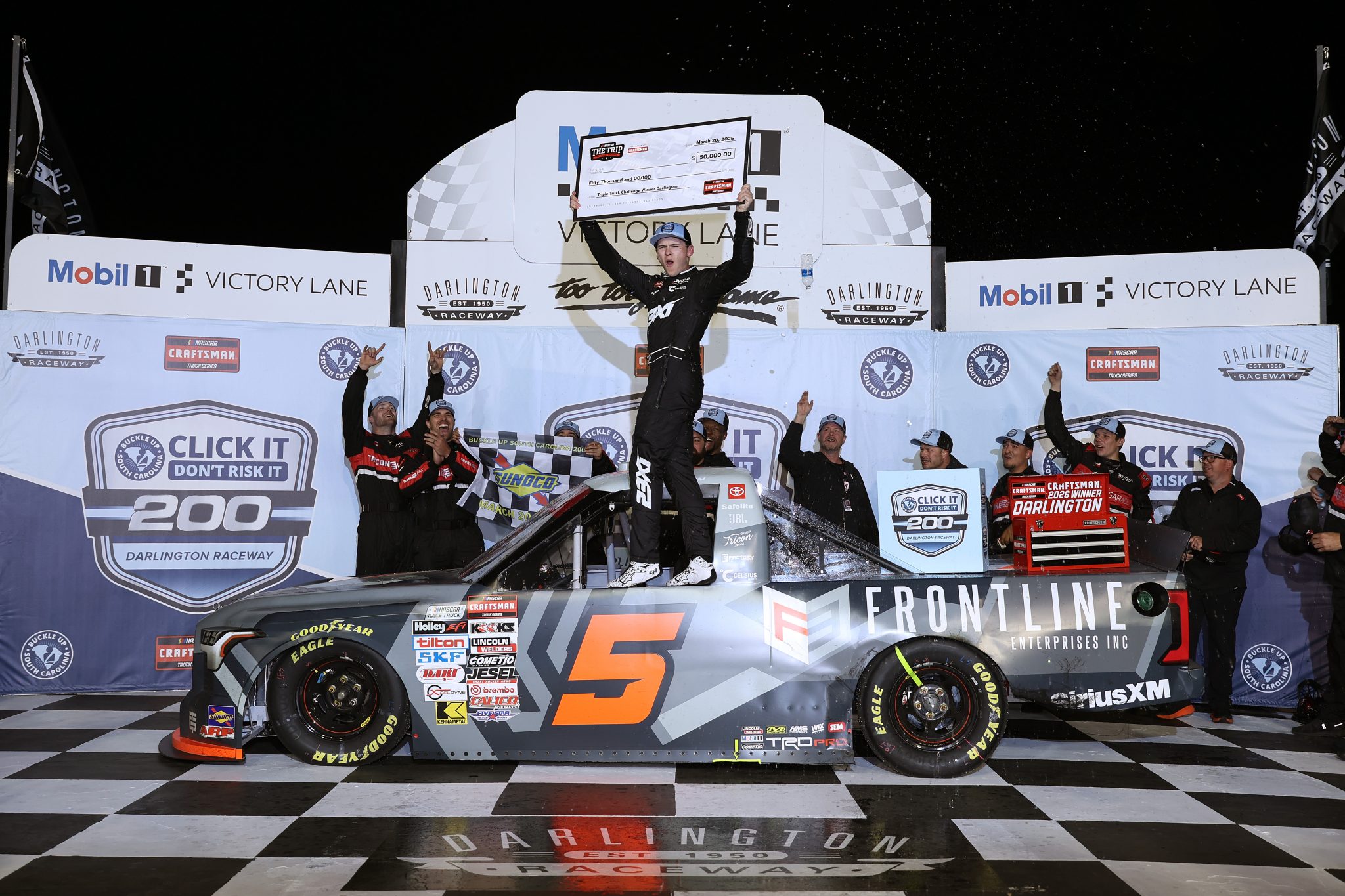 Corey Heim steals an overtime win at Darlington Raceway - Jayski's