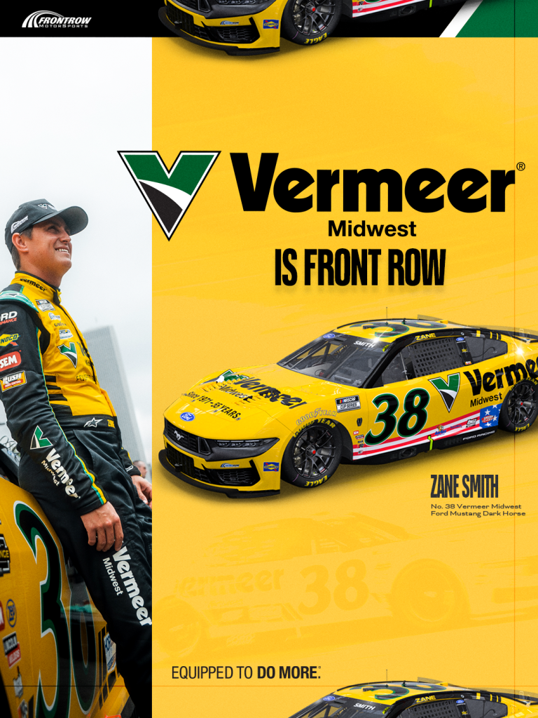 Vermeer Midwest sponsoring Zane Smith at Chicagoland | Jayski