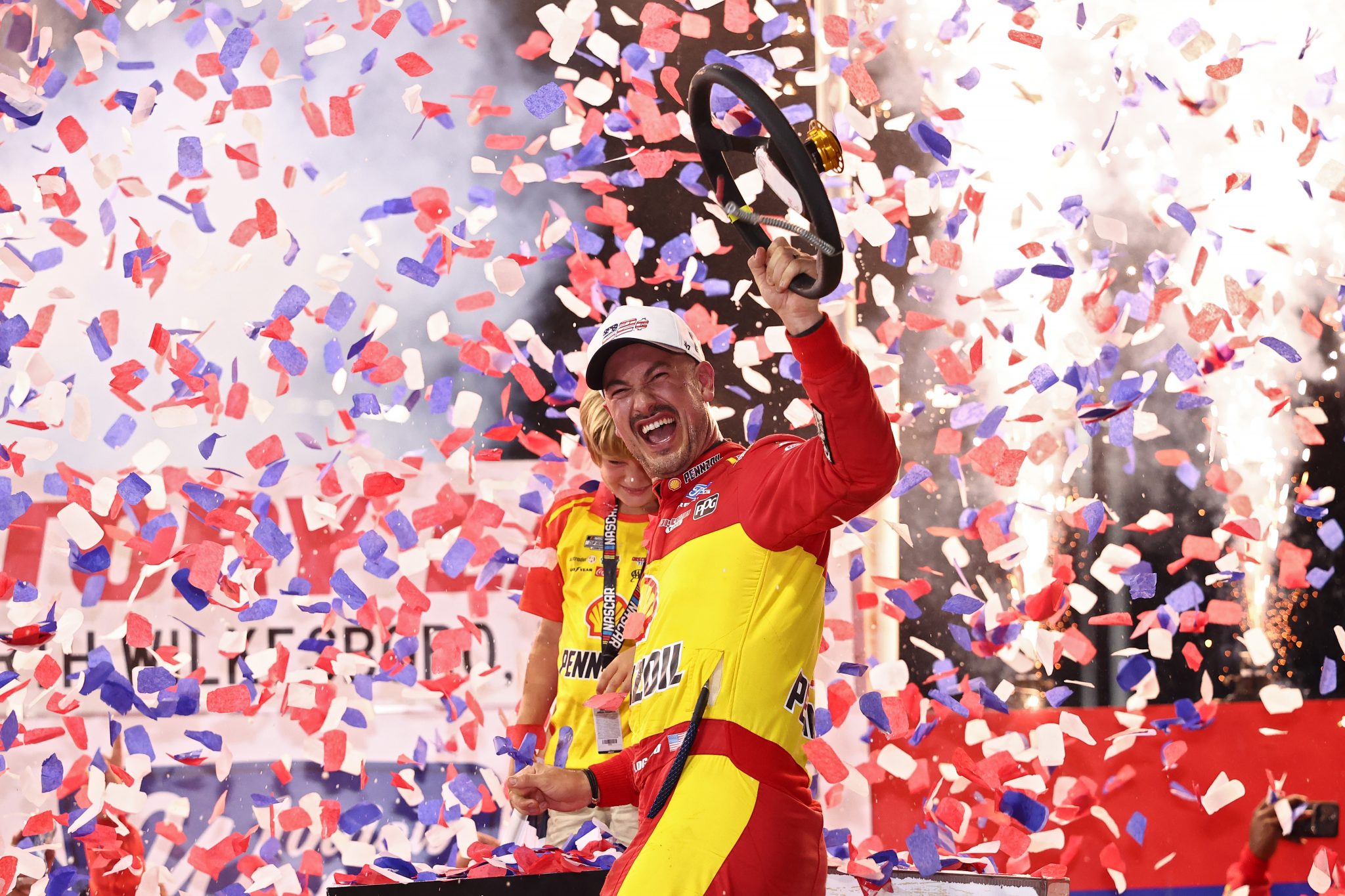 Joey Logano wins Window World 450 at North Wilkesboro | Jayski