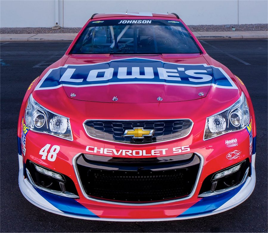 Rookie Jimmie Johnson #48 Lowe's Chevy 2002 NASCAR WINSTON CUP photo 8X10