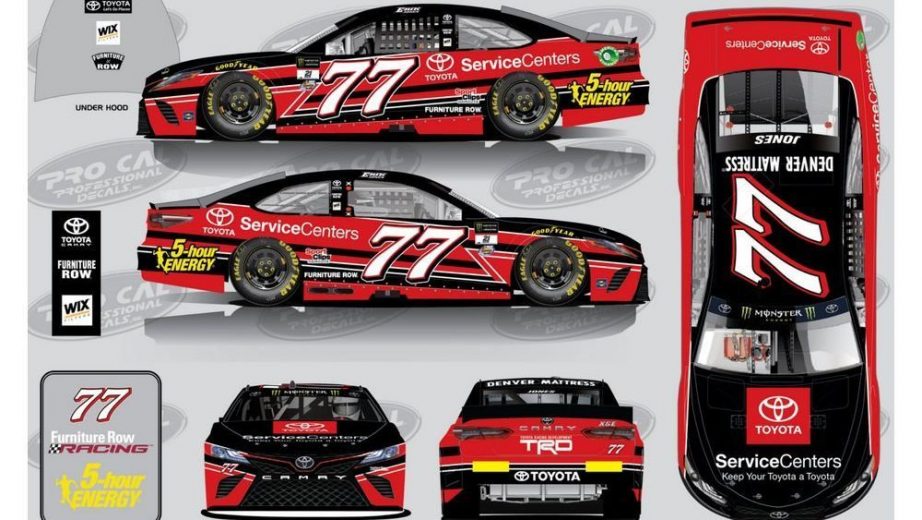 2017 #77 Cup team paint schemes | Jayski