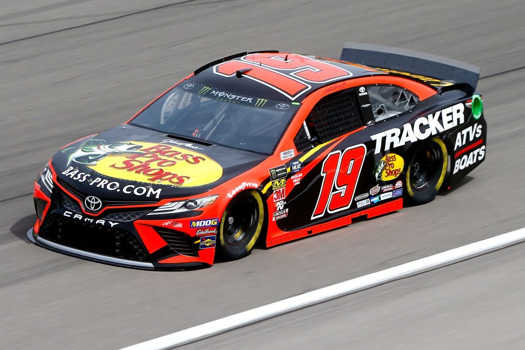 LAS VEGAS, NV - MARCH 01: Martin Truex Jr., driver of the #19 Bass Pro Shops Toyota, during practice for the Monster Energy NASCAR Cup Series Pennzoil 400 at Las Vegas Motor Speedway on March 1, 2019 in Las Vegas, Nevada. (Photo by Jonathan Ferrey/Getty Images) | Getty Images