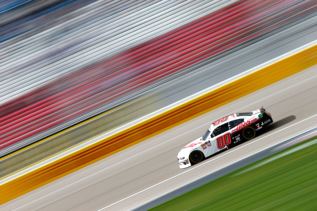 LAS VEGAS, NV - MARCH 02: Cole Custer, driver of the #00 Haas Automation Ford, drives during the NASCAR Xfinty Series Boyd Gaming 300 at Las Vegas Motor Speedway on March 2, 2019 in Las Vegas, Nevada. (Photo by Jonathan Ferrey/Getty Images) | Getty Images