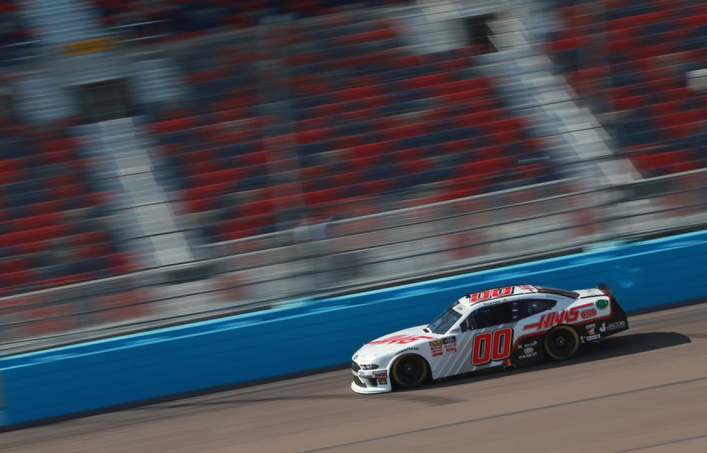 AVONDALE, AZ - MARCH 09: Cole Custer, driver of the #00 Haas Automation Ford, drives during qualifying for the NASCAR XFINITY Series iK9 Service Dog 200 at ISM Raceway on March 9, 2019 in Avondale, Arizona. (Photo by Matt Sullivan/Getty Images) | Getty Images