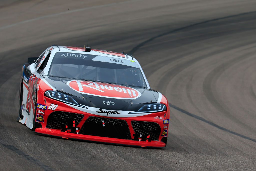 AVONDALE, AZ - MARCH 09: Christopher Bell, driver of the #20 Rheem Toyota, races during the NASCAR Xfinity Series iK9 Service Dog 200 at ISM Raceway on March 9, 2019 in Avondale, Arizona. (Photo by Daniel Shirey/Getty Images) | Getty Images