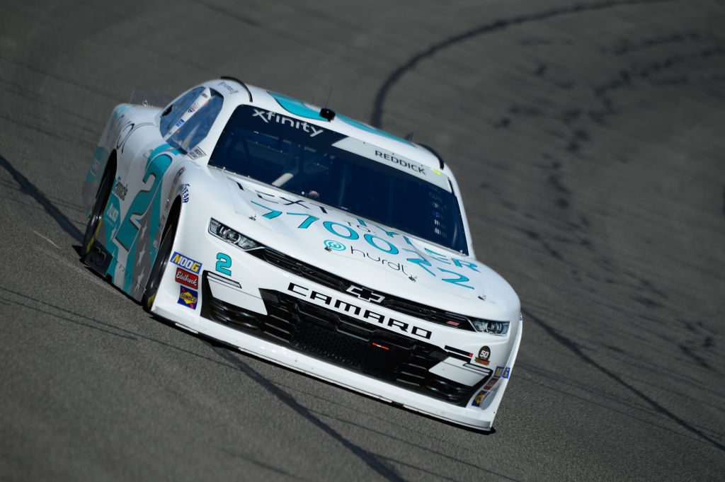 FONTANA, CA - MARCH 15: Tyler Reddick, driver of the #2 Hurdl Chevrolet, during practice for the NASCAR Xfinity Series Production Alliance Group 300 at Auto Club Speedway on March 15, 2019 in Fontana, California. (Photo by Robert Laberge/Getty Images) | Getty Images
