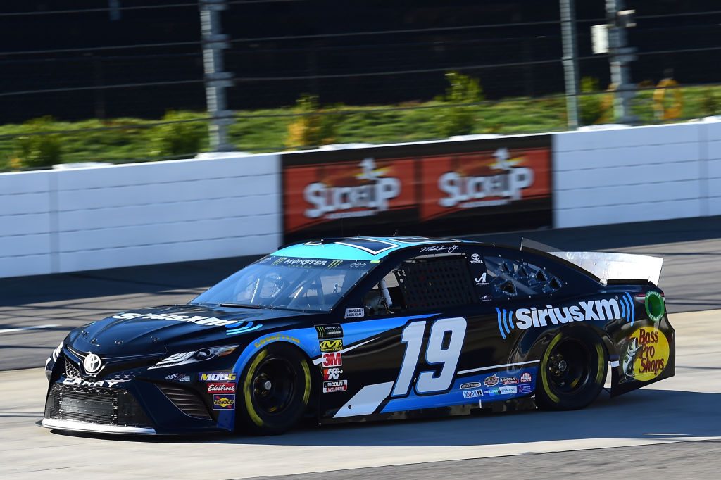 MARTINSVILLE, VA - MARCH 23: Martin Truex Jr., driver of the #19 SiriusXM Toyota, drives during practice for the Monster Energy NASCAR Cup Series STP 500 at Martinsville Speedway on March 23, 2019 in Martinsville, Virginia. (Photo by Jared C. Tilton/Getty Images) | Getty Images