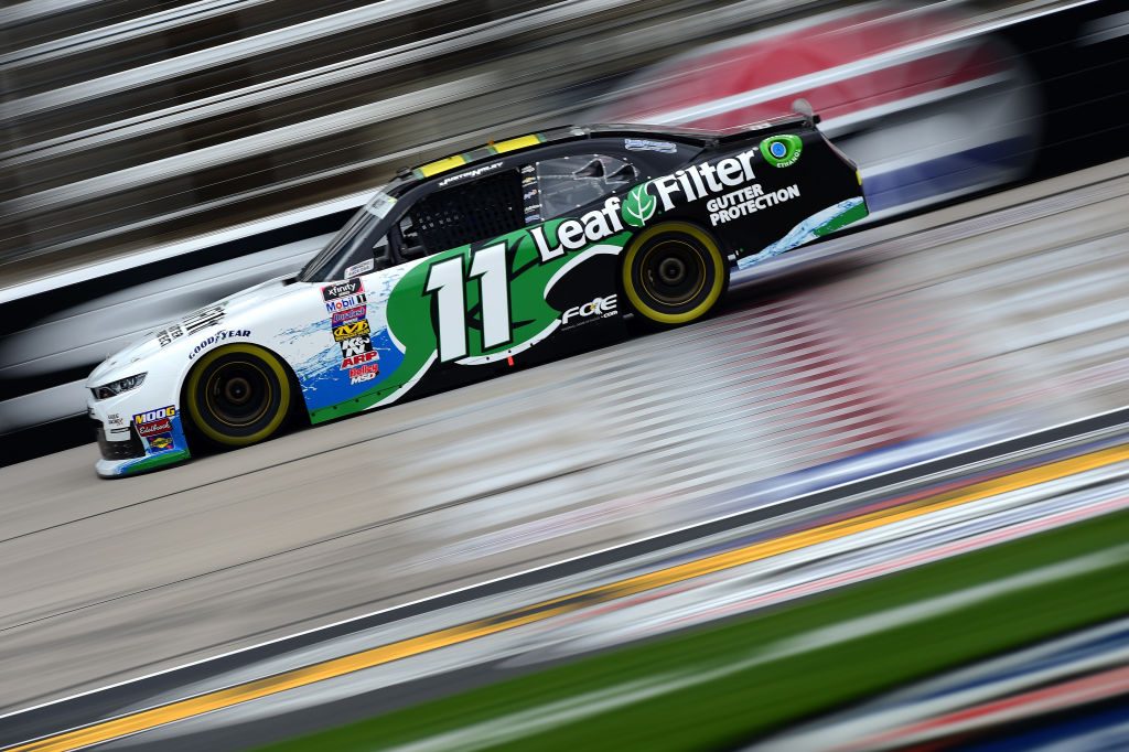 FORT WORTH, TX - MARCH 29: Justin Haley, driver of the #11 LeafFilter Gutter Protection Chevrolet, practices for the NASCAR Xfinity Series My Bariatric Solutions 300 at Texas Motor Speedway on March 29, 2019 in Fort Worth, Texas. (Photo by Jared C. Tilton/Getty Images) | Getty Images