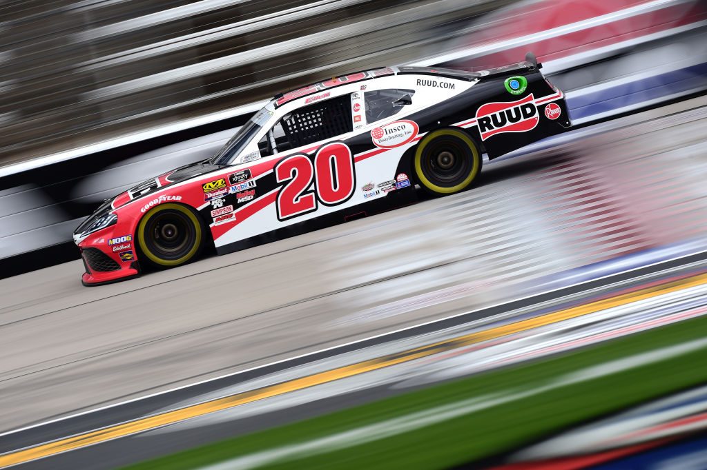 FORT WORTH, TX - MARCH 29: Christopher Bell, driver of the #20 Ruud Toyota, practices for the NASCAR Xfinity Series My Bariatric Solutions 300 at Texas Motor Speedway on March 29, 2019 in Fort Worth, Texas. (Photo by Jared C. Tilton/Getty Images) | Getty Images
