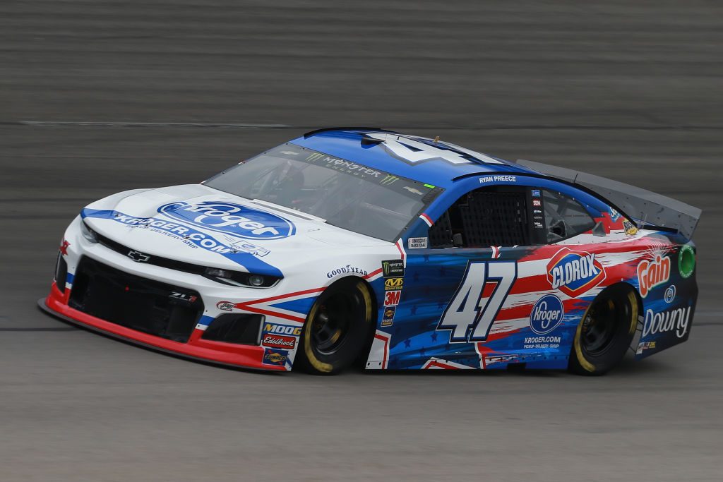 FORT WORTH, TX - MARCH 29: Ryan Preece, driver of the #47 Kroger Chevrolet, practices for the Monster Energy NASCAR Cup Series O'Reilly Auto Parts 500 at Texas Motor Speedway on March 29, 2019 in Fort Worth, Texas. (Photo by Matt Sullivan/Getty Images) | Getty Images