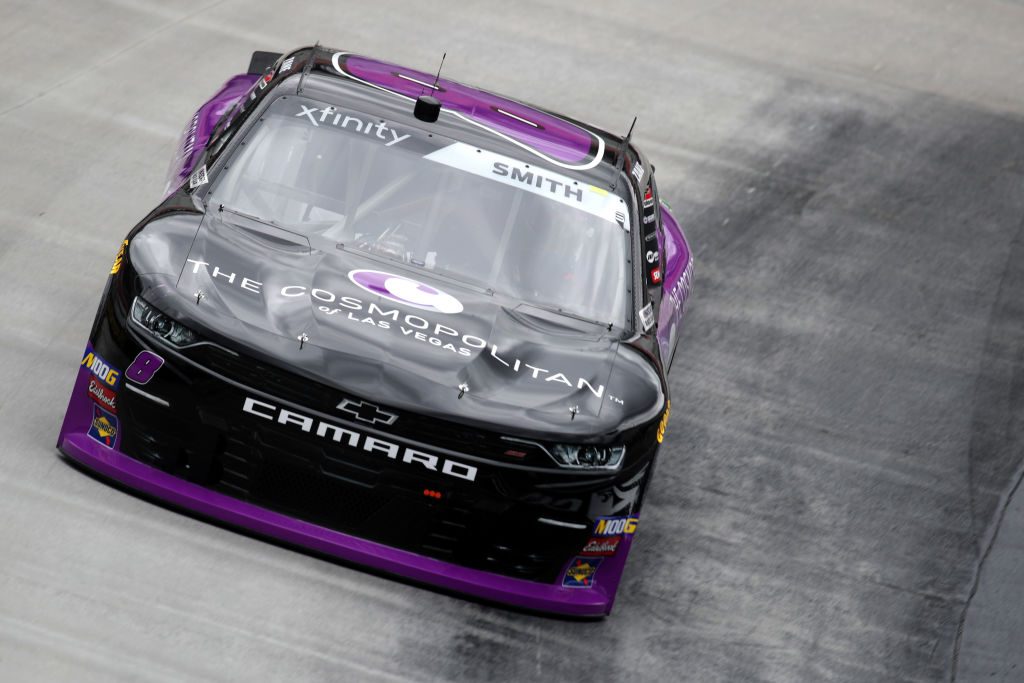 BRISTOL, TN - APRIL 05: Zane Smith, driver of the #8 The Cosmopolitan of Las Vegas Chevrolet, practices for the NASCAR Xfinity Series Alsco 300 at Bristol Motor Speedway on April 5, 2019 in Bristol, Tennessee. (Photo by Donald Page/Getty Images) | Getty Images