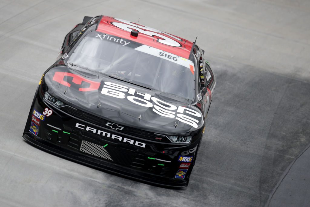 BRISTOL, TN - APRIL 05: Ryan Sieg, driver of the #39 Shop Boss Chevrolet, practices for the NASCAR Xfinity Series Alsco 300 at Bristol Motor Speedway on April 5, 2019 in Bristol, Tennessee. (Photo by Donald Page/Getty Images) | Getty Images