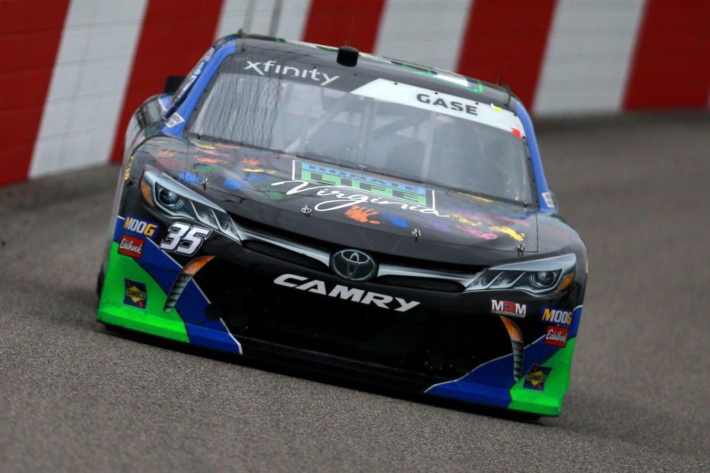 RICHMOND, VA - APRIL 12: Joey Gase, driver of the #35 Toyota, practices for the NASCAR Xfinity Series ToyotaCare 250 at Richmond Raceway on April 12, 2019 in Richmond, Virginia. (Photo by Sean Gardner/Getty Images) | Getty Images