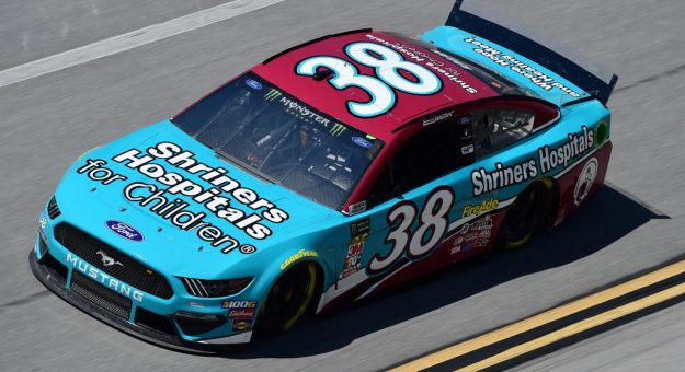 TALLADEGA, AL - APRIL 26:  David Ragan, driver of the #38 Shriners Hospital for Children Ford, practices for the Monster Energy NASCAR Cup Series GEICO 500 at Talladega Superspeedway on April 26, 2019 in Talladega, Alabama.  (Photo by Jared C. Tilton/Getty Images) | Getty Images