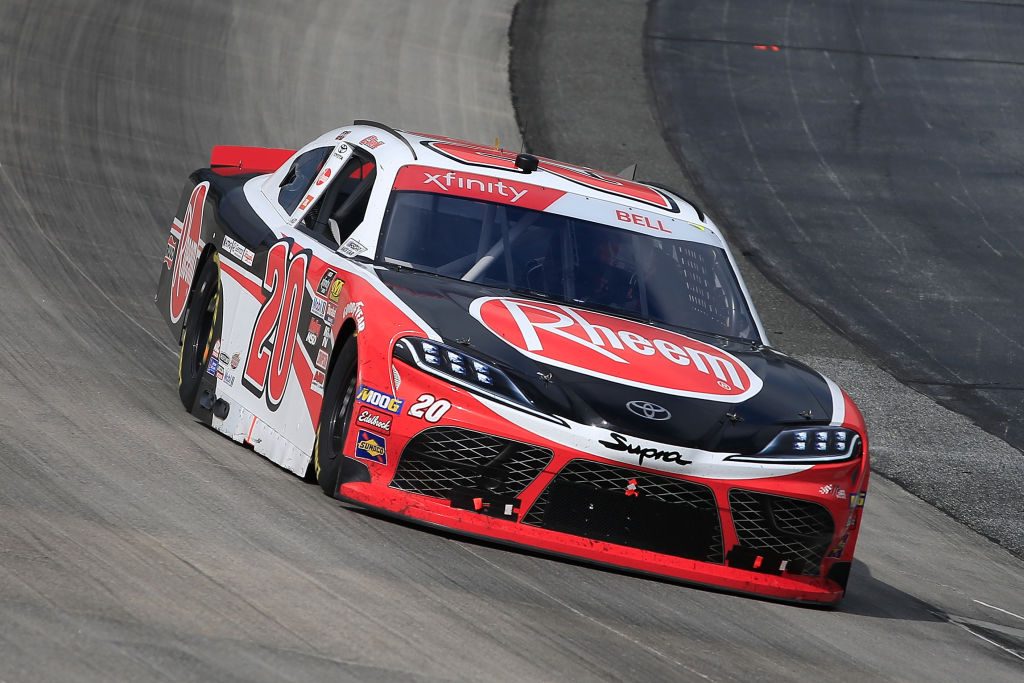 DOVER, DE - MAY 04: Christopher Bell, driver of the #20 Rheem Toyota, drives during the NASCAR Xfinity Series Allied Steel Buildings 200 at Dover International Speedway on May 4, 2019 in Dover, Delaware. (Photo by Chris Trotman/Getty Images) | Getty Images