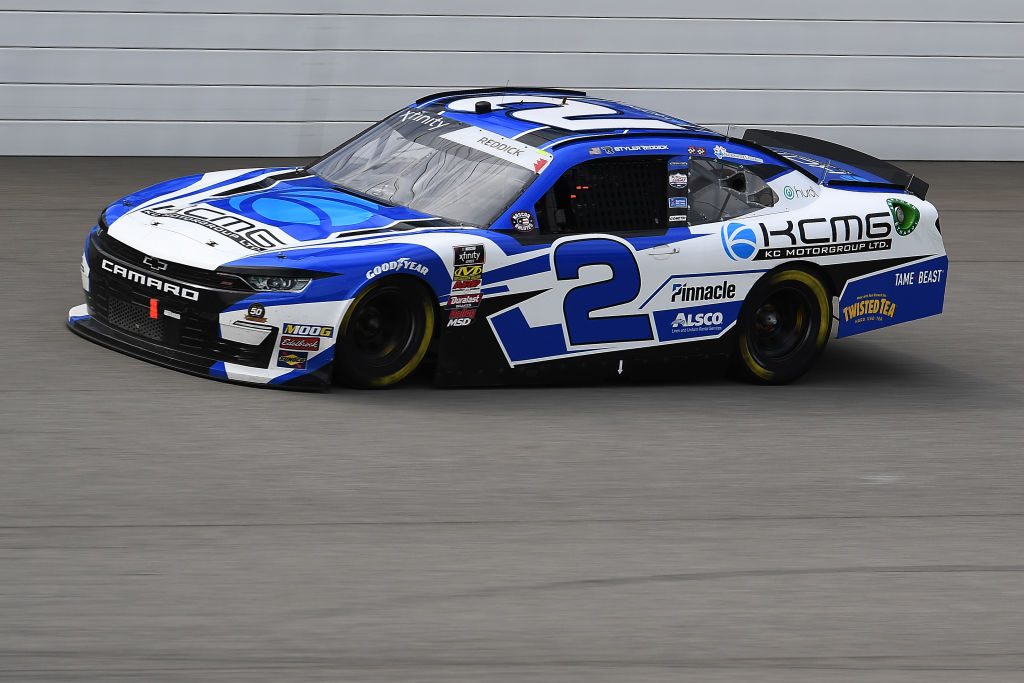 BROOKLYN, MICHIGAN - JUNE 08: Tyler Reddick, driver of the #2 KC Motorgroup Chevrolet, races during the NASCAR Xfinity Series LTi Printing 250 at Michigan International Speedway on June 08, 2019 in Brooklyn, Michigan. (Photo by Stacy Revere/Getty Images) | Getty Images