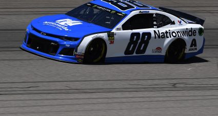 Alex Bowman’s 2019 #88 Nationwide Chevrolet paint scheme.