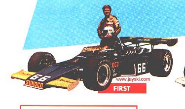 The #66 Sunoco Indy Car