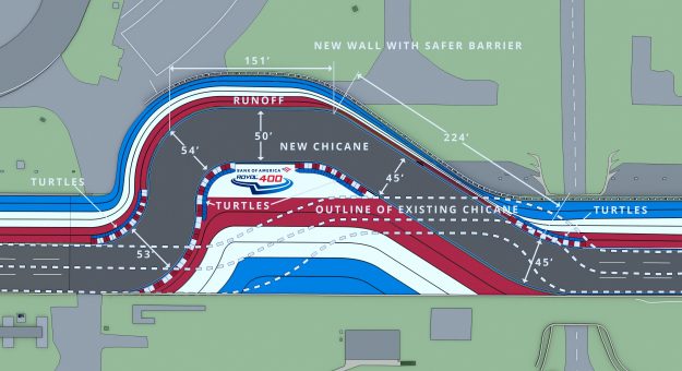 Cms Back Straight Chicane Diagram