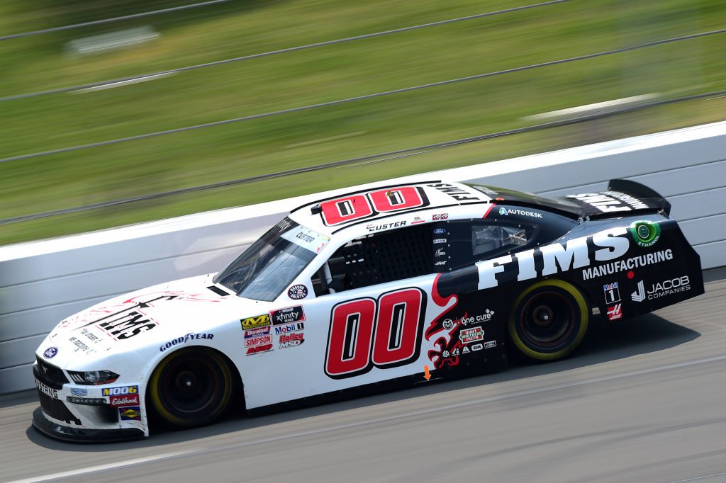LONG POND, PENNSYLVANIA - JUNE 01: Cole Custer, driver of the #00 FIMS Manufacturing Ford, races during the NASCAR Xfinity Series Pocono Green 250 at Pocono Raceway on June 01, 2019 in Long Pond, Pennsylvania. (Photo by Jared C. Tilton/Getty Images) | Getty Images