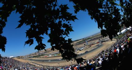 SONOMA, CA - JUNE 24:  Cars race during the Monster Energy NASCAR Cup Series Toyota/Save Mart 350 at Sonoma Raceway on June 24, 2018 in Sonoma, California.  (Photo by Sean Gardner/Getty Images) | Getty Images