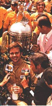 1972 Indy 500 Winners Circle
