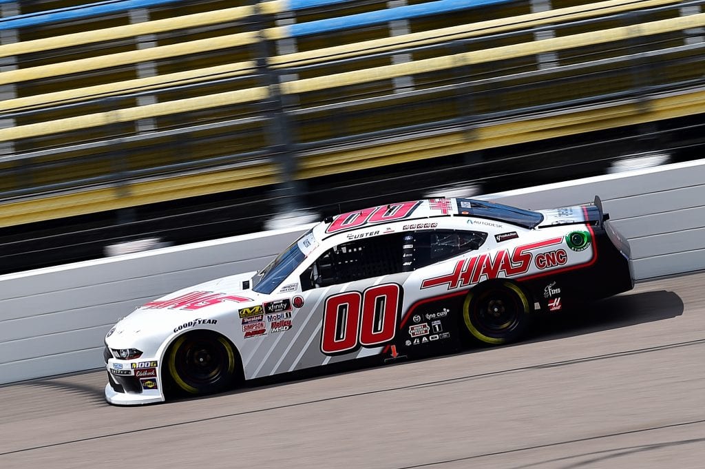 NEWTON, IA - JULY 27: Cole Custer, driver of the #00 Haas Automation Ford, drives during qualifying for the NASCAR Xfinity Series U.S. Cellular 250 at Iowa Speedway on July 27, 2019 in Newton, Iowa. (Photo by Jeff Curry/Getty Images) | Getty Images