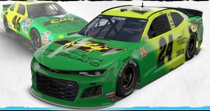 William Byron’s 2019 #24 Liberty University Chevrolet paint scheme.
