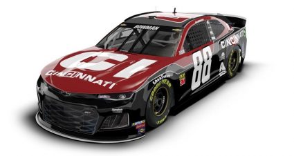 2019 #88 Alex Bowman Monster Energy NASCAR Cup Series paint scheme