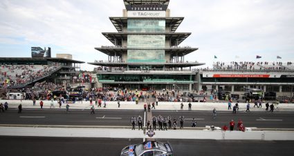 INDIANAPOLIS, INDIANA - SEPTEMBER 08: Kevin Harvick, driver of the #4 Mobil 1 Ford, celebrates after winning the Monster Energy NASCAR Cup Series Big Machine Vodka 400 at the Brickyard at Indianapolis Motor Speedway on September 08, 2019 in Indianapolis, Indiana. (Photo by Chris Graythen/Getty Images) | Getty Images