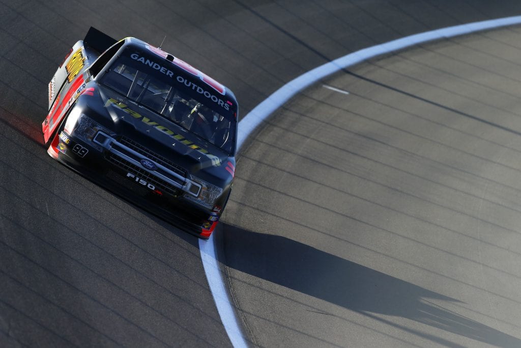 LAS VEGAS, NEVADA - SEPTEMBER 13: Ben Rhodes, driver of the #99 Havoline Ford, drives during practice for the NASCAR Gander Outdoor Truck Series World of Westgate Las Vegas 200 at Las Vegas Motor Speedway on September 13, 2019 in Las Vegas, Nevada. (Photo by Jonathan Ferrey/Getty Images) | Getty Images