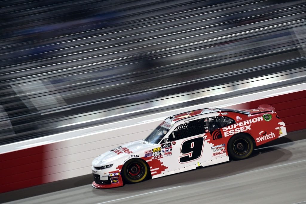 RICHMOND, VIRGINIA - SEPTEMBER 20: Noah Gragson, driver of the #9 Superior Essex Chevrolet, races during the NASCAR Xfinity Series GoBowling 250 at Richmond Raceway on September 20, 2019 in Richmond, Virginia. (Photo by Jared C. Tilton/Getty Images) | Getty Images