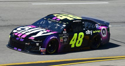 RICHMOND, VIRGINIA - SEPTEMBER 20: Jimmie Johnson, driver of the #48 Ally Chevrolet, practices for the Monster Energy NASCAR Cup Series Federated Auto Parts 400 at Richmond Raceway on September 20, 2019 in Richmond, Virginia. (Photo by Jared C. Tilton/Getty Images) | Getty Images