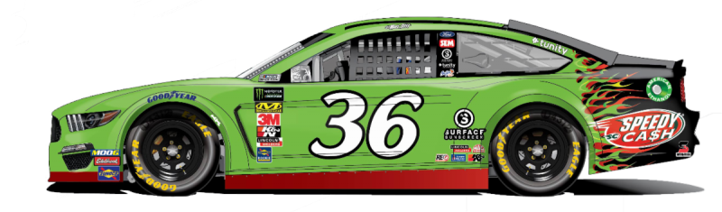 36 Racing Style 2019 #36 Front Row Motorsports paint schemes | Jayski