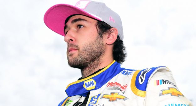 KANSAS CITY, KANSAS - OCTOBER 20: Chase Elliott, driver of the #9 NAPA Auto Parts Chevrolet, stands on the grid following the Monster Energy NASCAR Cup Series Hollywood Casino 400 at Kansas Speedway on October 20, 2019 in Kansas City, Kansas. (Photo by Jared C. Tilton/Getty Images) | Getty Images