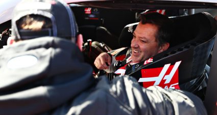 AUSTIN, TEXAS - OCTOBER 31: Former NASCAR driver Tony Stewart of United States prepares to drive the No.14 Haas Automation Ford Mustang in a demonstration run during previews ahead of the F1 Grand Prix of USA at Circuit of The Americas on October 31, 2019 in Austin, Texas. (Photo by Dan Istitene/Getty Images) | Getty Images