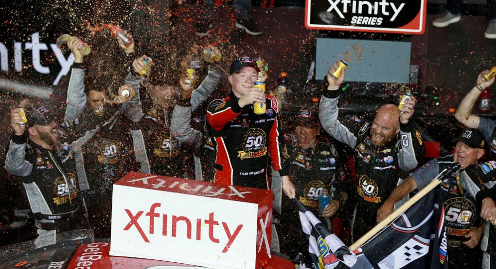 Tyler Reddick gets backtoback titles with scintillating victory at