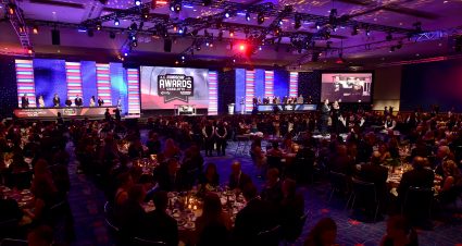 CHARLOTTE, NORTH CAROLINA - NOVEMBER 22: A general view of the NASCAR Xfinity Series and NASCAR Gander Outdoors Truck Series Championship Banquet at Charlotte Convention Center on November 22, 2019 in Charlotte, North Carolina. (Photo by Jared C. Tilton/Getty Images) | Getty Images