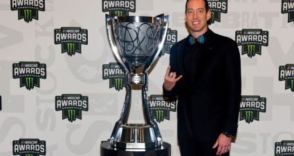 NASHVILLE, TENNESSEE - DECEMBER 05: Kyle Busch attends the Monster Energy NASCAR Cup Series Awards at Music City Center on December 05, 2019 in Nashville, Tennessee. (Photo by Chris Graythen/Getty Images) | Getty Images