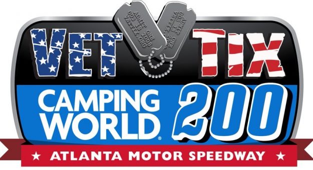 Visit Veteran Tickets Foundation and Camping World to sponsor Gander Trucks race at Atlanta Motor Speedway page