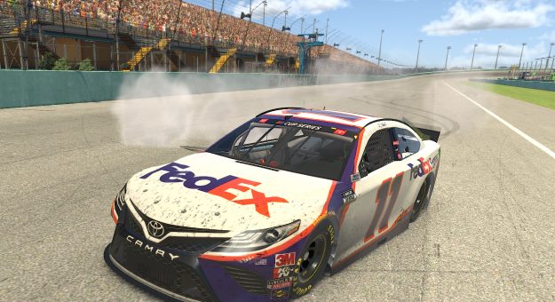 Visit eNASCAR iRacing Dixie Vodka 150 race results page