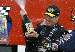 Rusty Wallace wins Sunday, April 18, 2004 the NASCAR Advance Auto Parts 500 at Martinsville Speedway. (Photo by A. Messerschmidt/Getty Images)