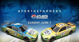 Kevin Harvick and Clint Bowyer to run dual Busch paint schemes at Atlanta Motor Speedway