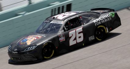 HOMESTEAD, FLORIDA - JUNE 14: Colin Garrett, driver of the #26 Rosie Network/R4H Toyota, races during the NASCAR Xfinity Series Contender Boats 250 at Homestead-Miami Speedway on June 14, 2020 in Homestead, Florida. (Photo by Chris Graythen/Getty Images) | Getty Images
