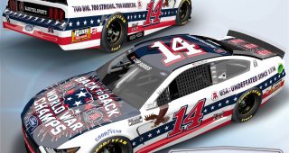 Barstool Sports sponsoring Clint Bowyer at Talladega